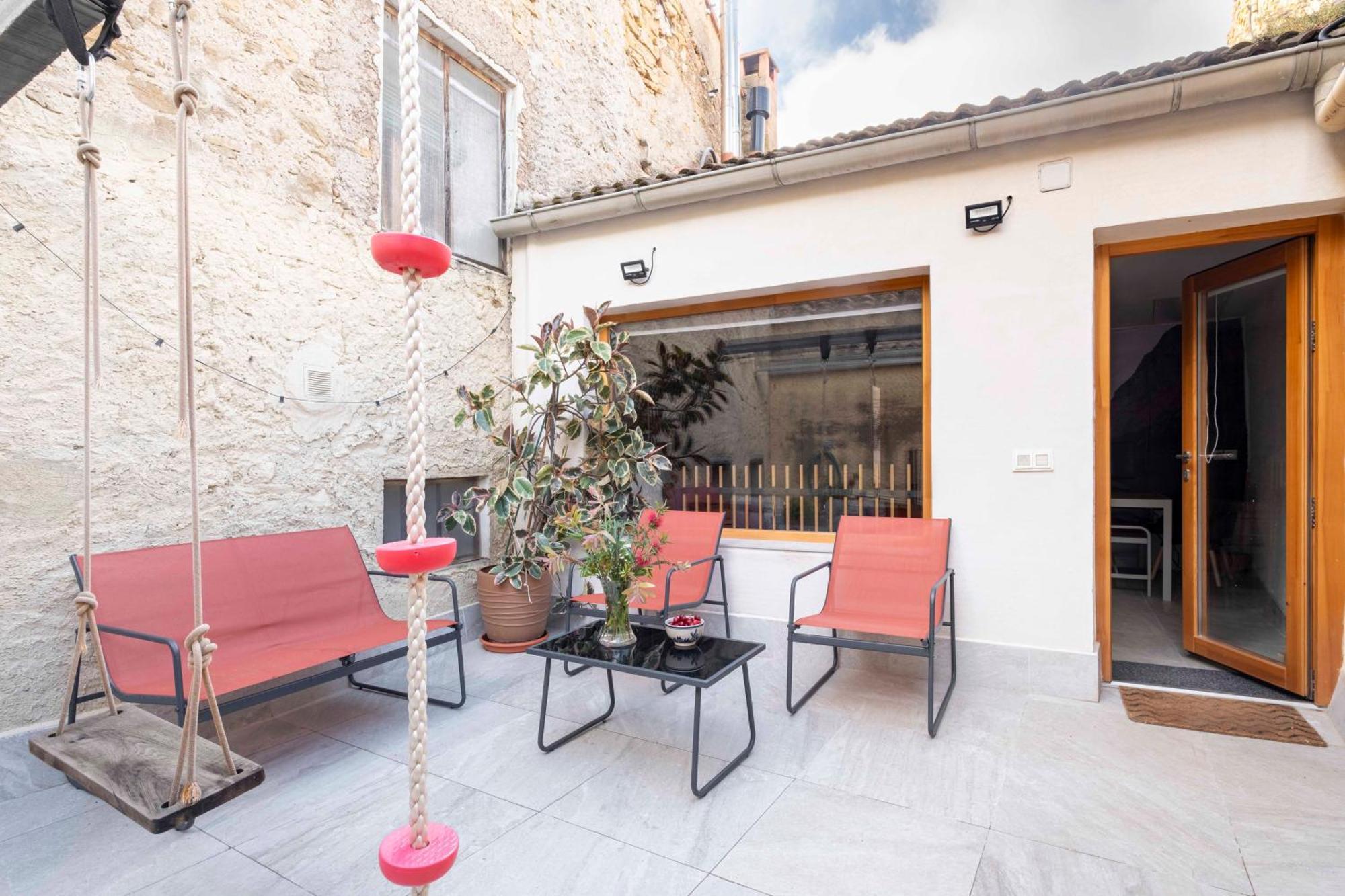 Casa Acollidora I Familiar Amb Jardi I Barbacoa Villa Ager Kültér fotó