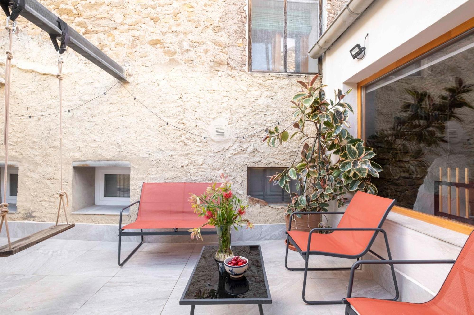 Casa Acollidora I Familiar Amb Jardi I Barbacoa Villa Ager Kültér fotó
